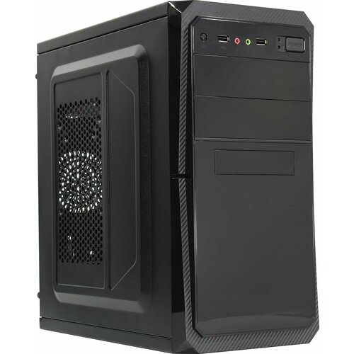 Корпус для компьютера Exegate BA-202 (EX284024RUS) Black бп atx 400 вт chieftec elp 400s