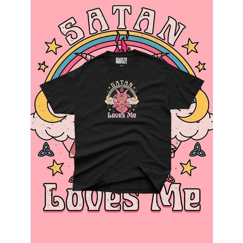 Футболка Death to Mortals, размер XXL, черный