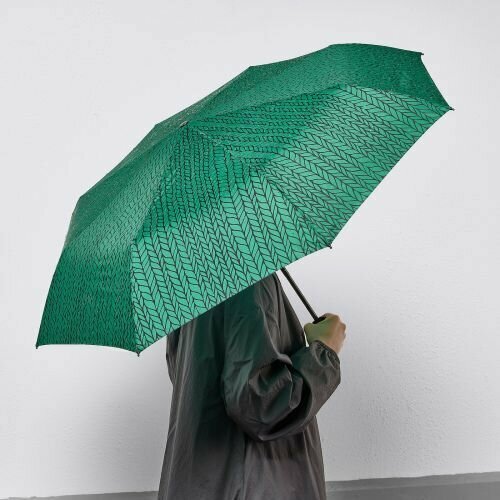 Зонт ИКЕА, механика, зеленый