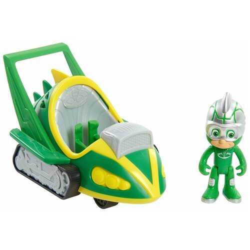 Набор игровой PJ masks фигурка и машинка Геккмобиль 35563