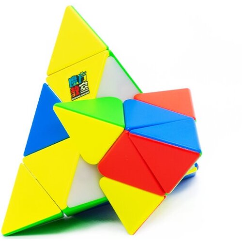 головоломка пирамидка магнитная moyu meilong pyraminx m color Скоростная Пирамидка РУбика MoYu Pyraminx MeiLong Magnetic Магнитная / Головоломка для подарка / Цветной пластик