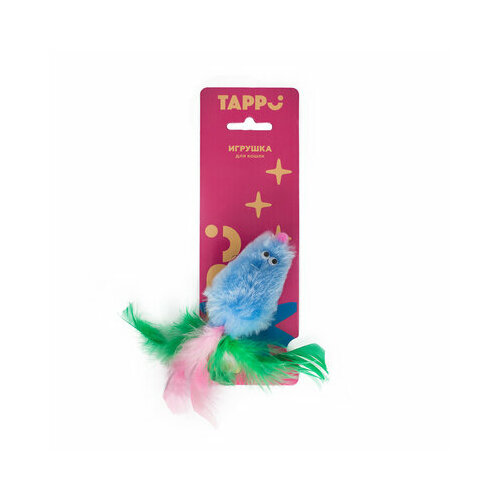 tappi спрей с кошачьей мятой Tappi игрушки Игрушка Тимус для кошек меховая мышь с кошачьей мятой с хвостом из перьев 29оп66 0,015 кг 37641 (1 шт)