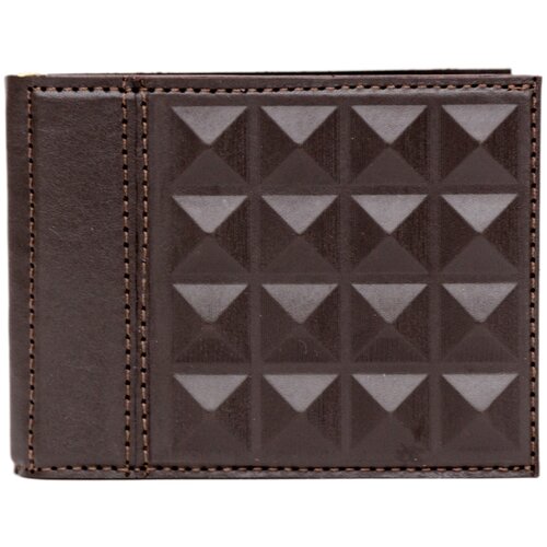 Зажим для денег | Геометрия | Коричневый