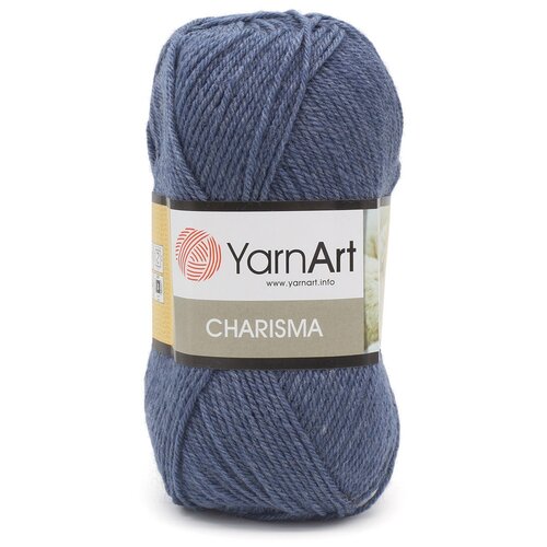 Пряжа YarnArt 'Charisma' 100гр 200м (80% шерсть, 20% акрил) (3864 серо-голубой) 5 шт