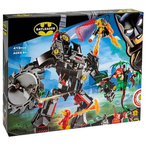 Конструктор/ Бэтмен/ Робот против Ядовитого Плюща/ 419 деталей/ 11234/ ребенку постер плакат batman lego бэтмен лего