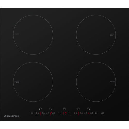 Индукционная варочная панель MAUNFELD EVI.594-BK, черный maunfeld evi 594 fl2 s bk
