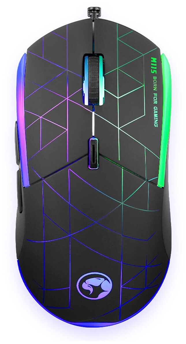 Мышь игровая MARVO M115 6 кн