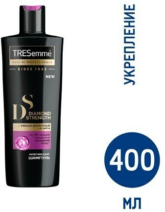 Шампунь Tresemme Diamond Strength укрепляющий с умной формулой 18-МЕА, 400мл