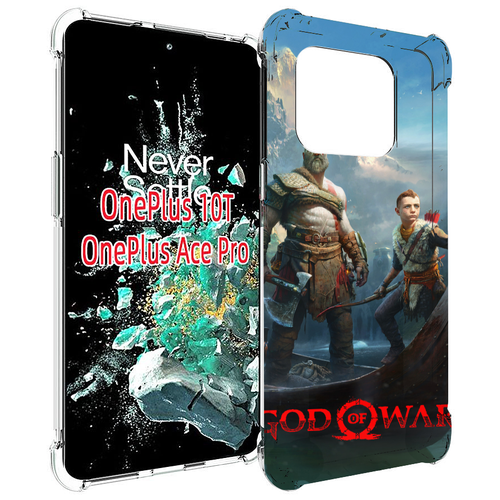 Чехол MyPads God Of War Кратос Атрей для OnePlus 10T задняя-панель-накладка-бампер чехол mypads god of war кратос атрей для oneplus ace racing задняя панель накладка бампер