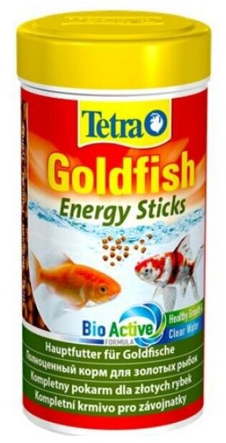 Корм для рыб TETRA Goldfish Energy Sticks 100мл. палочки - фотография № 9