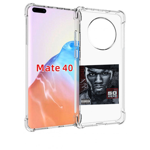 Чехол MyPads 50 Cent - Best Of для Huawei Mate 40 / Mate 40E задняя-панель-накладка-бампер чехол mypads the last of us part ii для huawei mate 40 mate 40e задняя панель накладка бампер