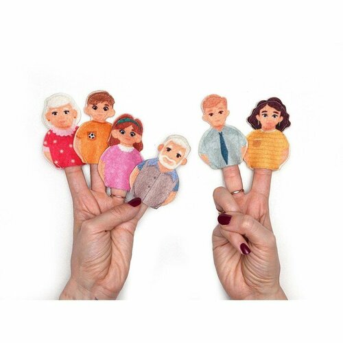 Игра-конструктор Семья 6 деталей 9 см 631₽