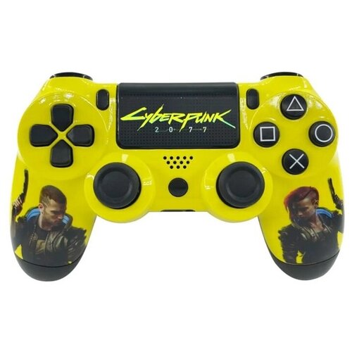 Беспроводной Bluetooth ДжойстикГеймпадКонтроллер для консолиприставки PS4 Cyberpunk 150000₽