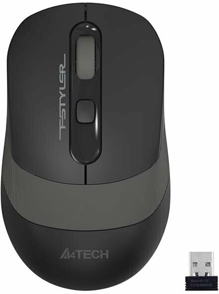 Мышь A4Tech Fstyler FG10 Black-Grey