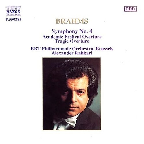 Brahms - Symphony 4 Tragic Ouverture- Naxos CD Deu ( Компакт-диск 1шт) dvorak symphony 9 smetana moldau erich kleiber naxos cd deu компакт диск 1шт