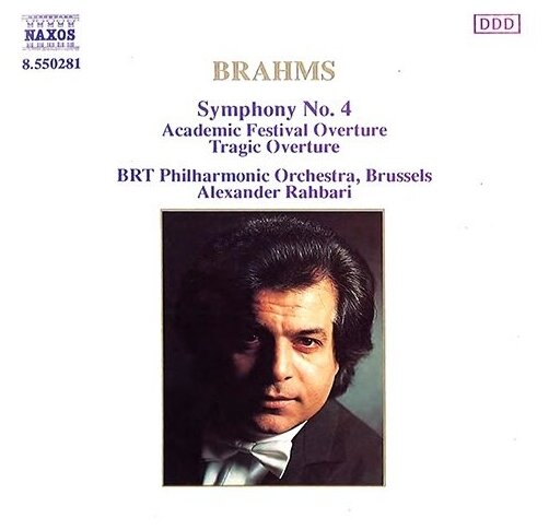 Brahms - Symphony 4 Tragic Ouverture- Naxos CD Deu ( Компакт-диск 1шт)