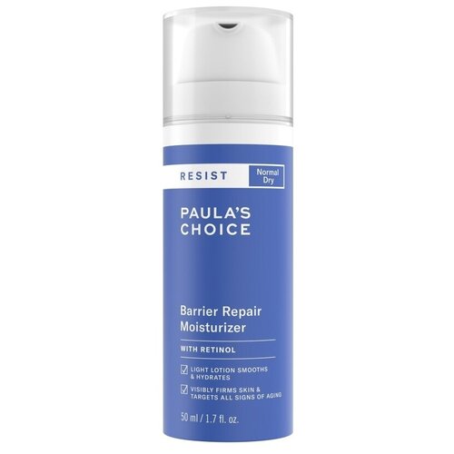 Антивозрастной крем с 0,01% ретинола Paula's Choice RESIST BARRIER REPAIR MOISTURIZER WITH RETINOL