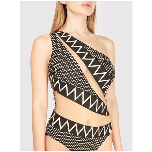 фото Купальник слитный асимметричный nicole olivier ru 48 / eu 42 / l