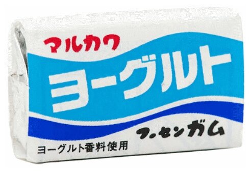 MARUKAWA жевательная резинка со вкусом йогурта 5,5 грамм 60 шт. (упаковка) - фотография № 2