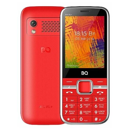 BQ 2838 Art XL+, 2 SIM, красный телефон bq 2838 art xl 2 sim синий