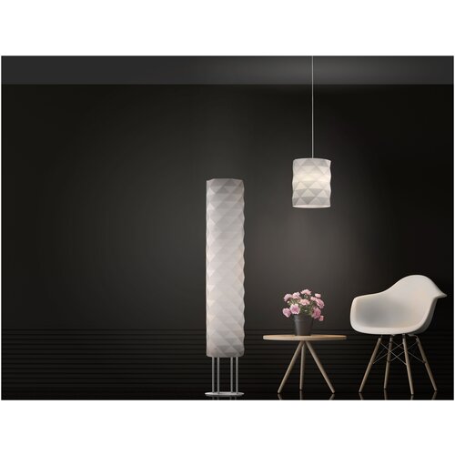 Подвесной светильник декоративный Prisma, кол-во ламп: 3 шт., цвет арматуры: серебристый, цвет плафона: серебристый