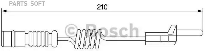 BOSCH 1 987 474 969 Датчик износа дисковых колодок