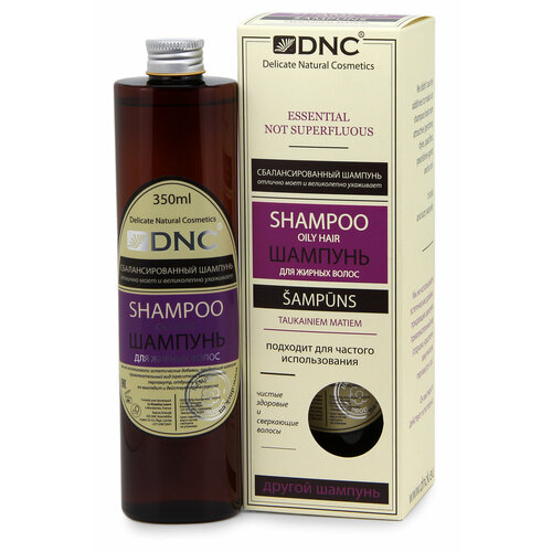 DNC шампунь для жирных волос для частого использования, 350 мл