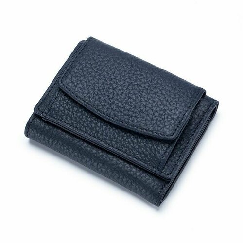 Кошелек  BGT-WALLET-BLUE, фактура зернистая, синий