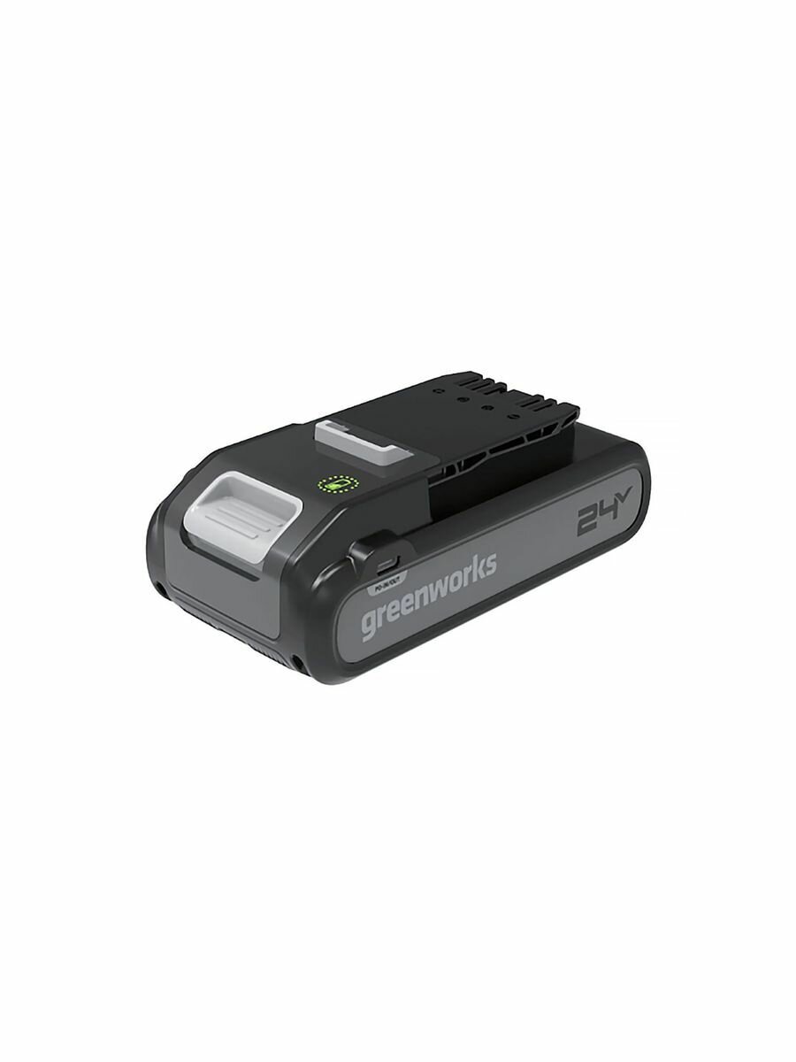 Аккумулятор GreenWorks G24B4+ (24V 4Ач с двумя USB-C разъемами) 2940407 - фото №3