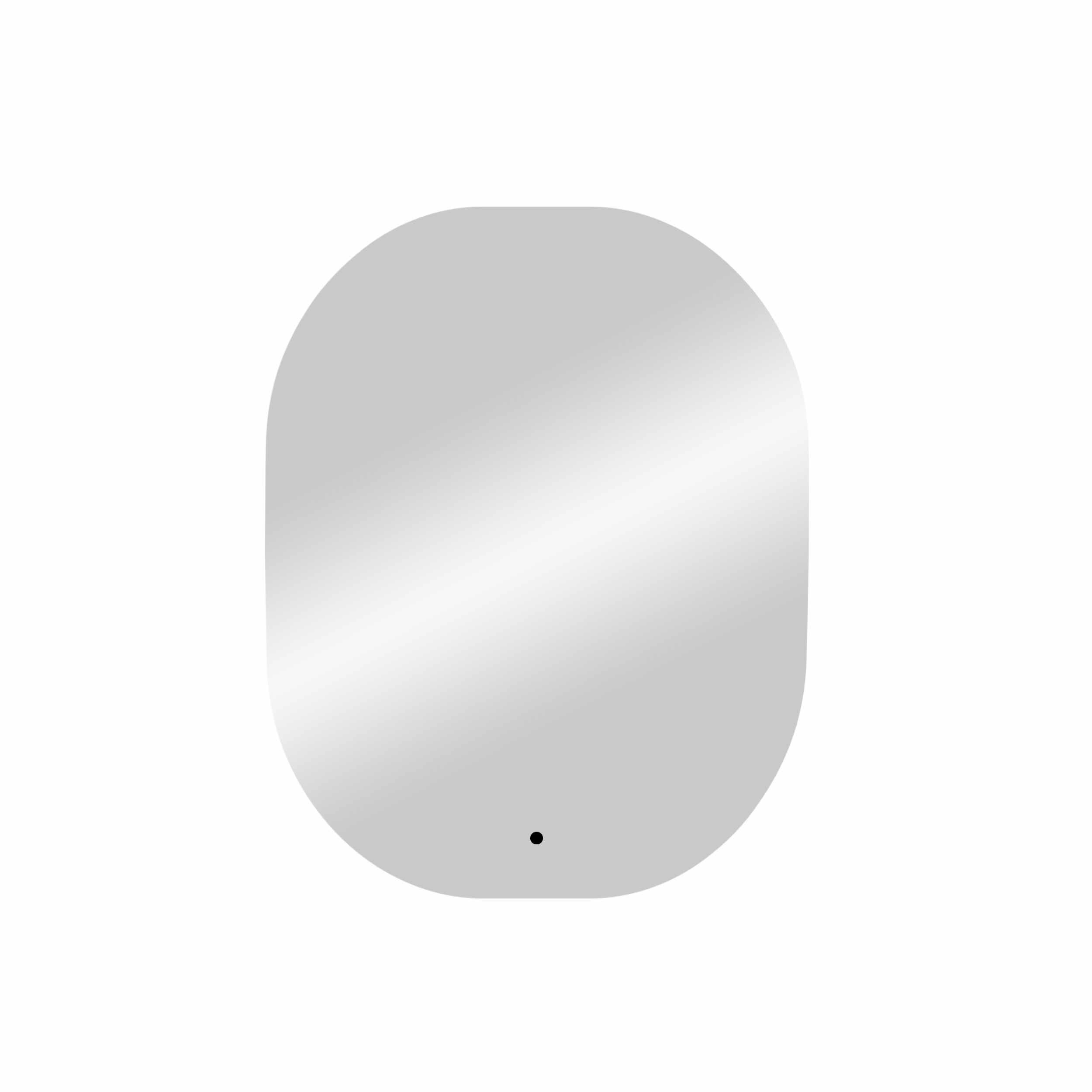 Зеркало с подсветкой Bokacho Led 450x600 мм Без бренда - фото №1