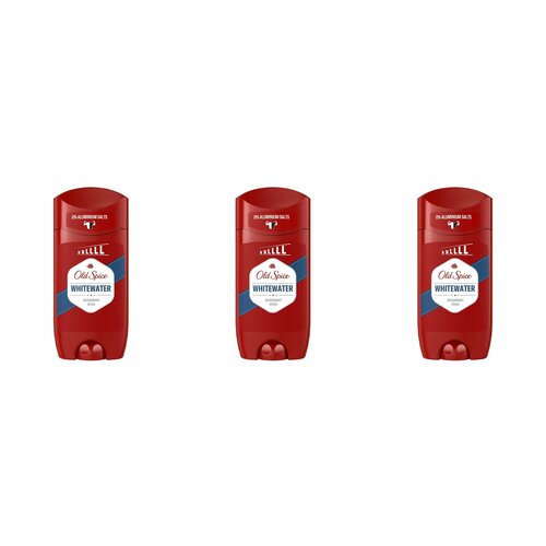 Old Spice Твердый дезодорант Whitewater, 85 мл, 3 уп