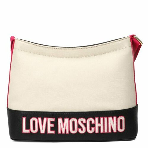 Сумка хобо LOVE MOSCHINO, бежевый