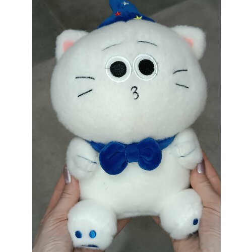 Котик в бабочке мягкая игрушка 25см.