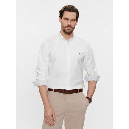Рубашка Polo Ralph Lauren, размер M [INT], белый