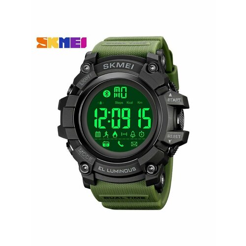 Наручные часы SKMEI 460, зеленый, черный