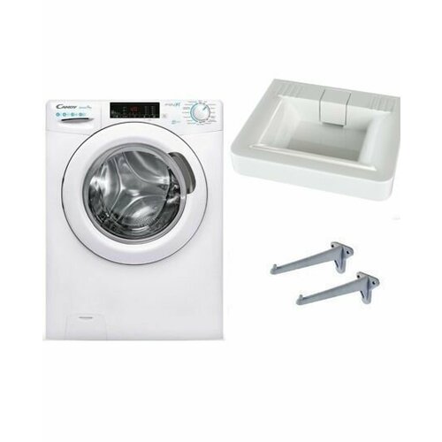 Candy GrandO Vita Smart GVS34 116D22-07 и раковина над стиральной машиной Марсель 50 3765000₽