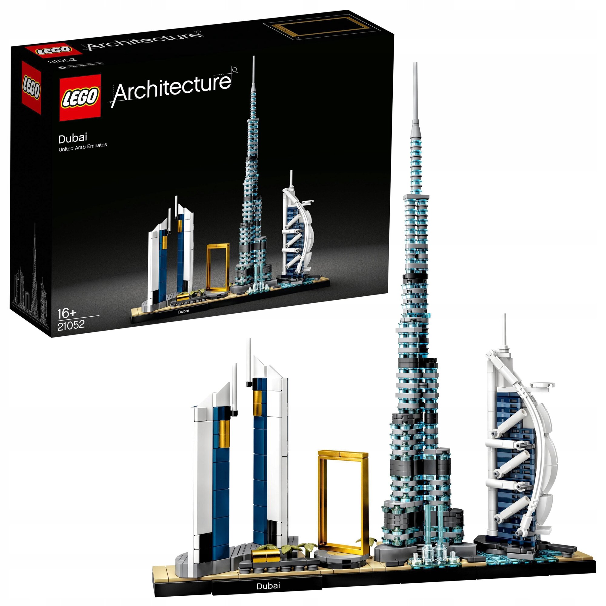 Конструктор LEGO Architecture 21052 Дубай, 740 дет.
