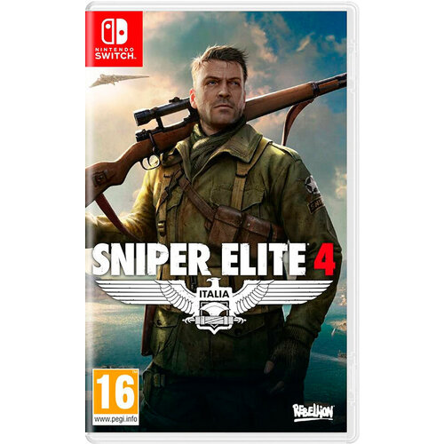 Картридж для Nintendo Switch Sniper Elite 4 РУС Новый игра rebellion sniper elite 3 ultimate edition