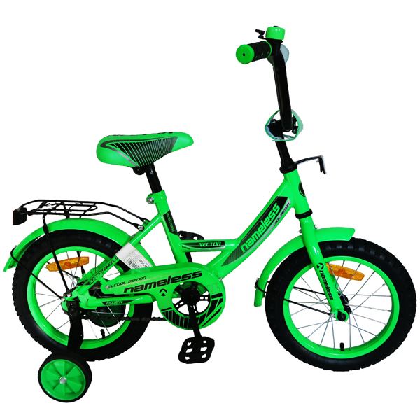 Велосипед 16 NAMELESS VECTOR зеленый/черный 2023г
