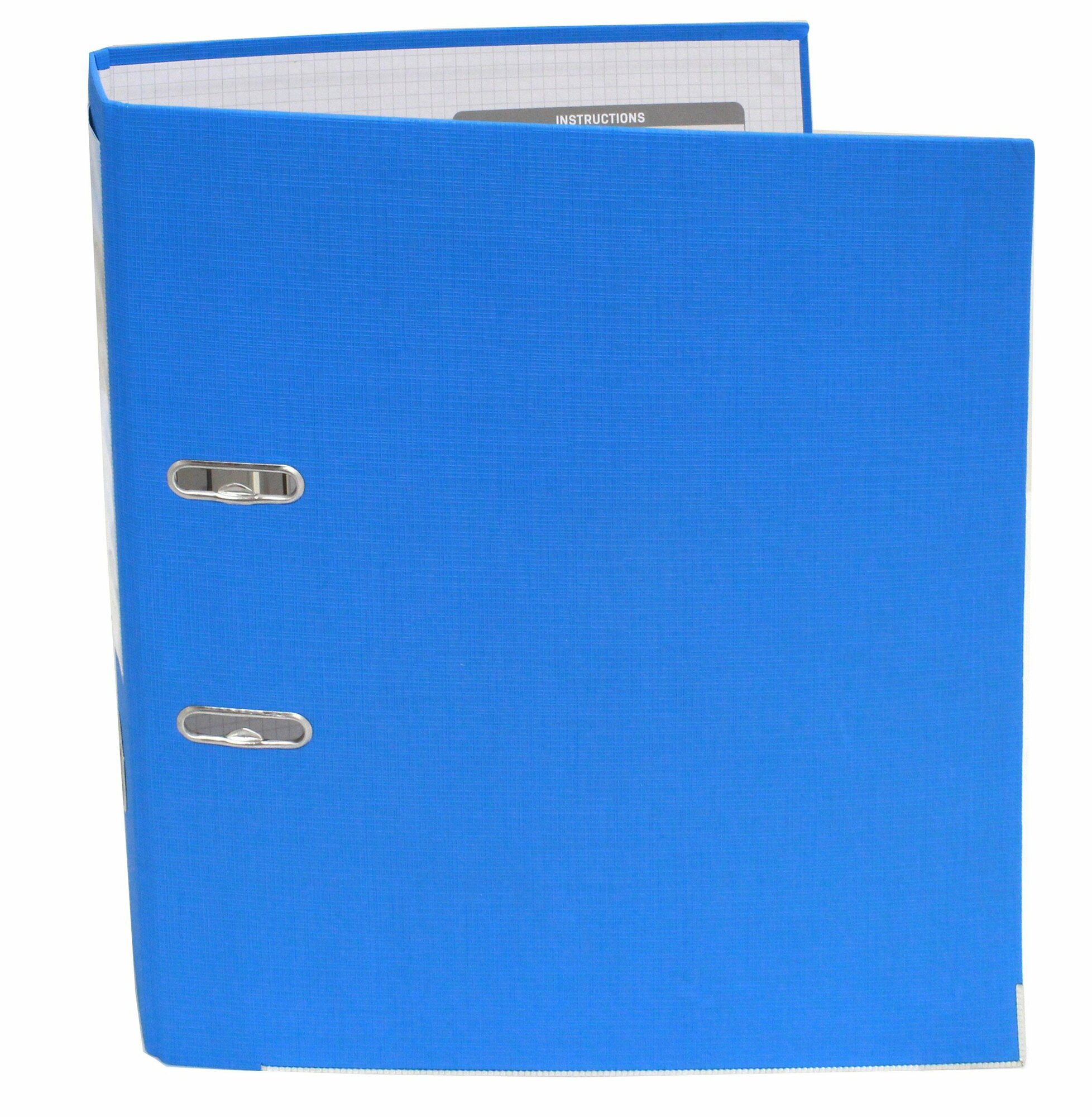 Папка-регистратор A4, 75 мм, синий (EB20130) - фото №3