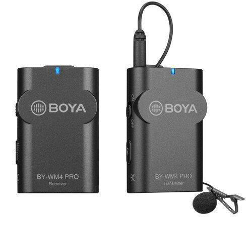 Boya BY-WM4 Pro Беспроводная радиосистема с петличным микрофоном