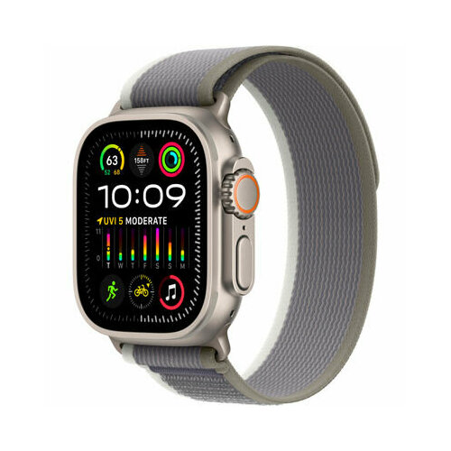 Смарт-часы Apple Watch Ultra 2 49mm Titanium Case Trail SM Green Grey 9848900₽