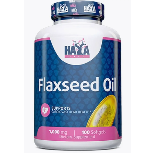 Haya Labs Flax Seed Oil. Льняное масло