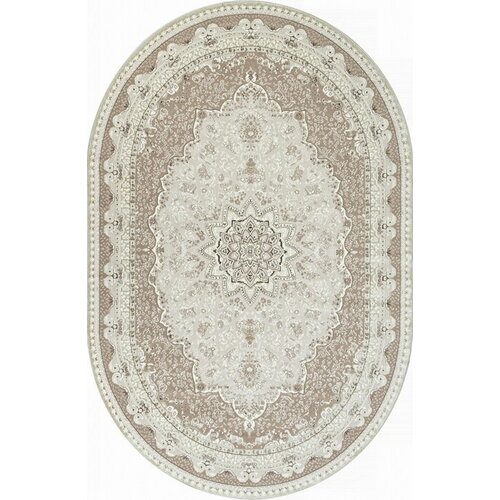 Ковер турецкий Aziza 1463 060 2.4x3.4 овал