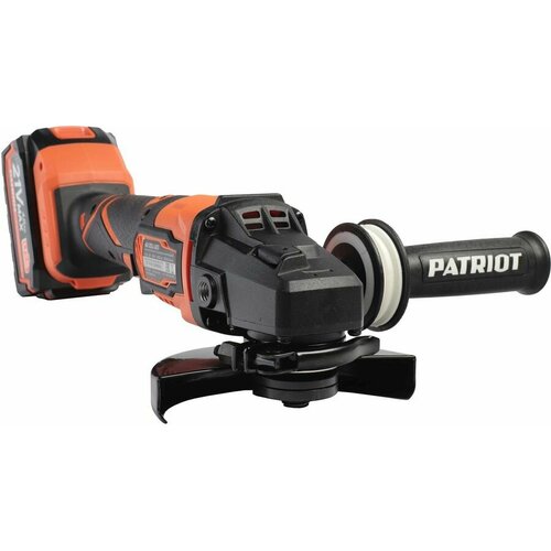 Угловая шлифмашина Patriot AG 125 Li UES аккумуляторная с 1 АКБ 110303127 18378₽
