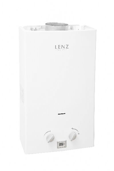 Газовая колонка LENZ TECHNIC 10L WHITE