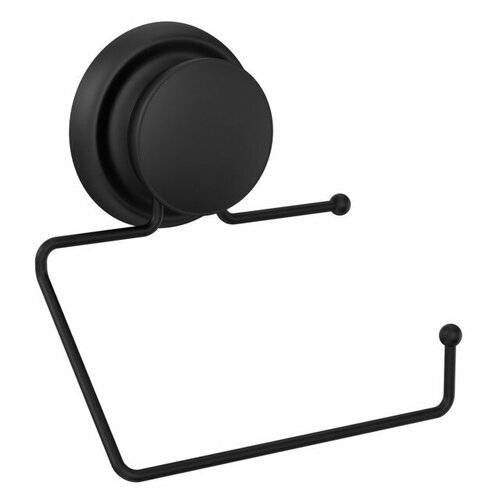 Бумагодержатель fora grafit вакуумная присоска сталь черный 1981₽