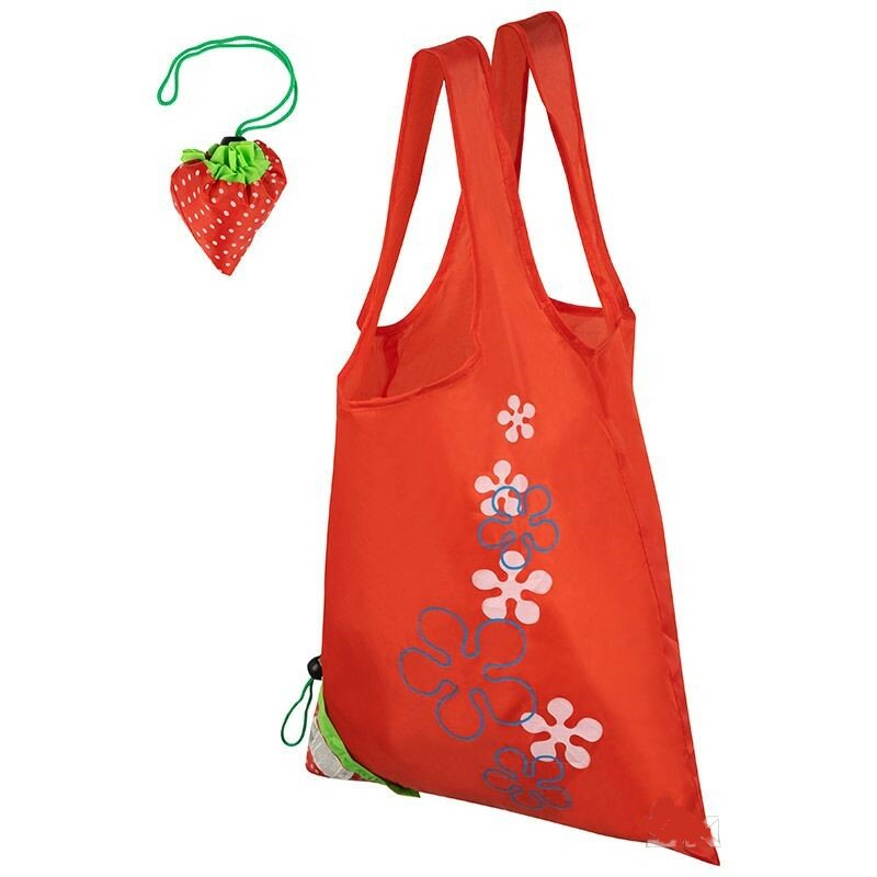 фото Сумка складная 33*55см Клубника