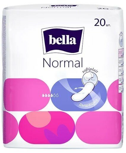 Набор из 3 штук Прокладки Bella normal 20шт