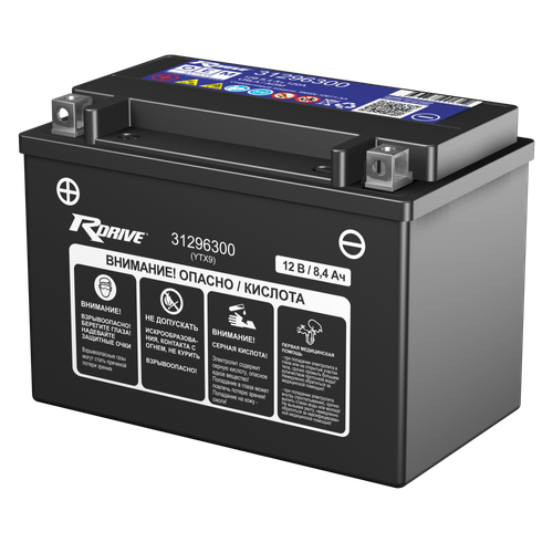 Аккумулятор RDrive OEM AGM 31296300 (VOLVO) 8.4Ач YTX9